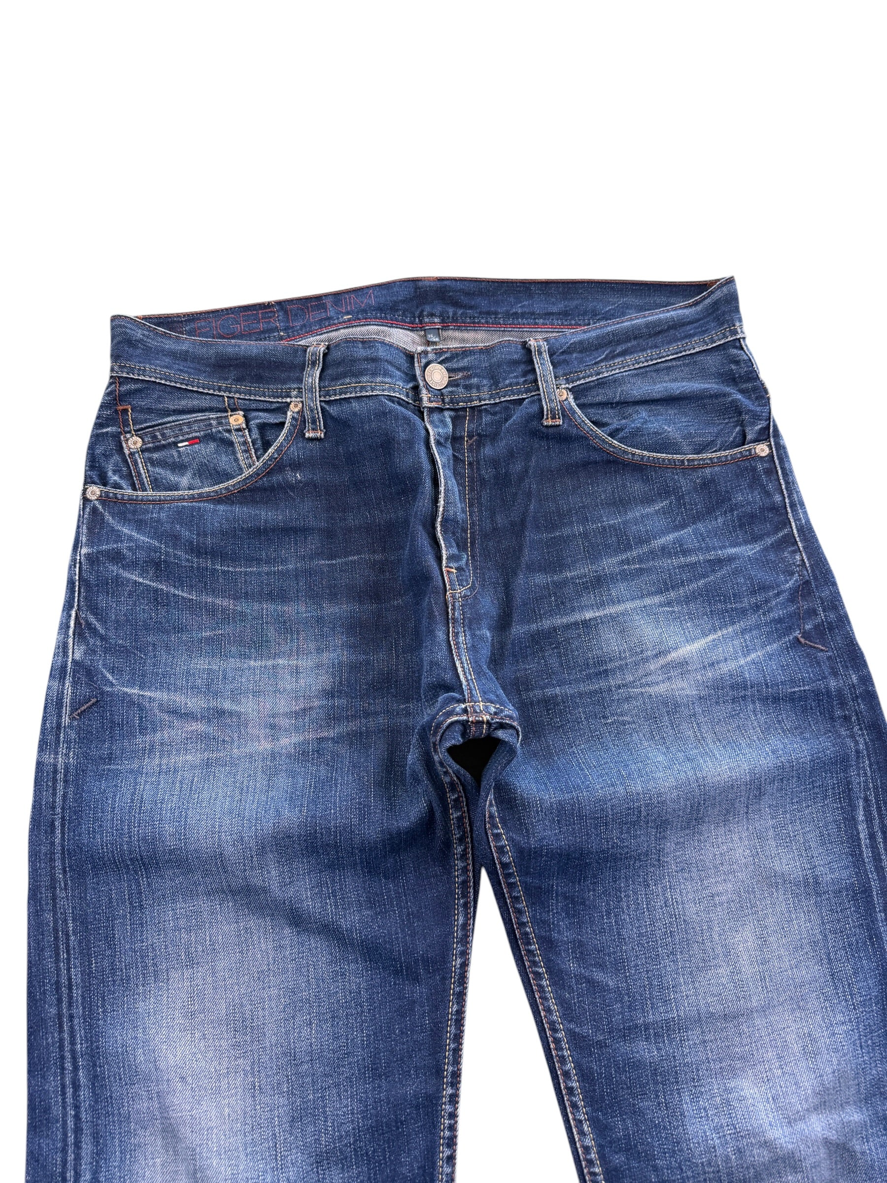 Vintage washed Straight Jeans *Hilfiger (L)
