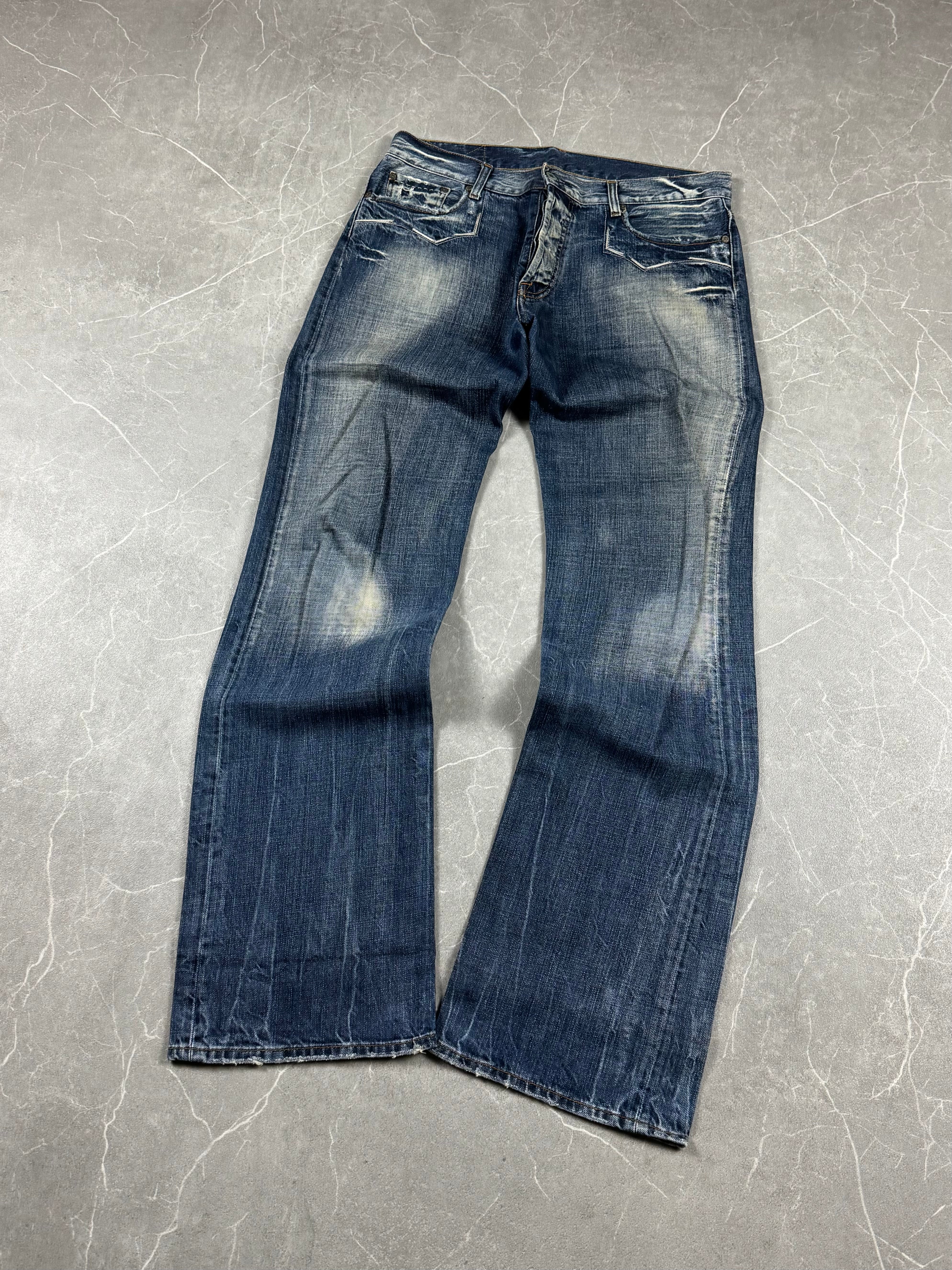 Vintage washed/Bootcut Jeans (M)