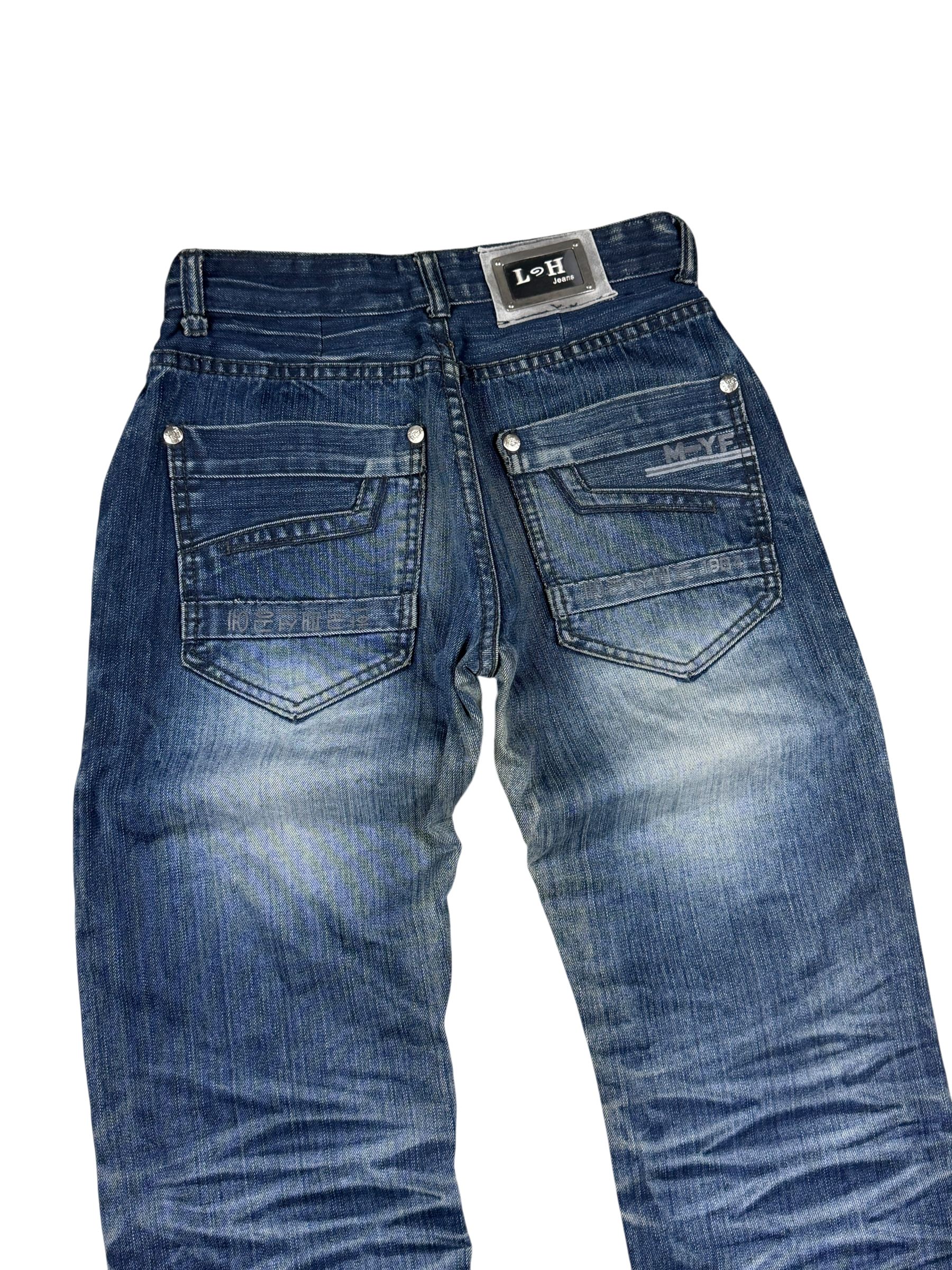 Crazy Washed Slim Jeans (XS)