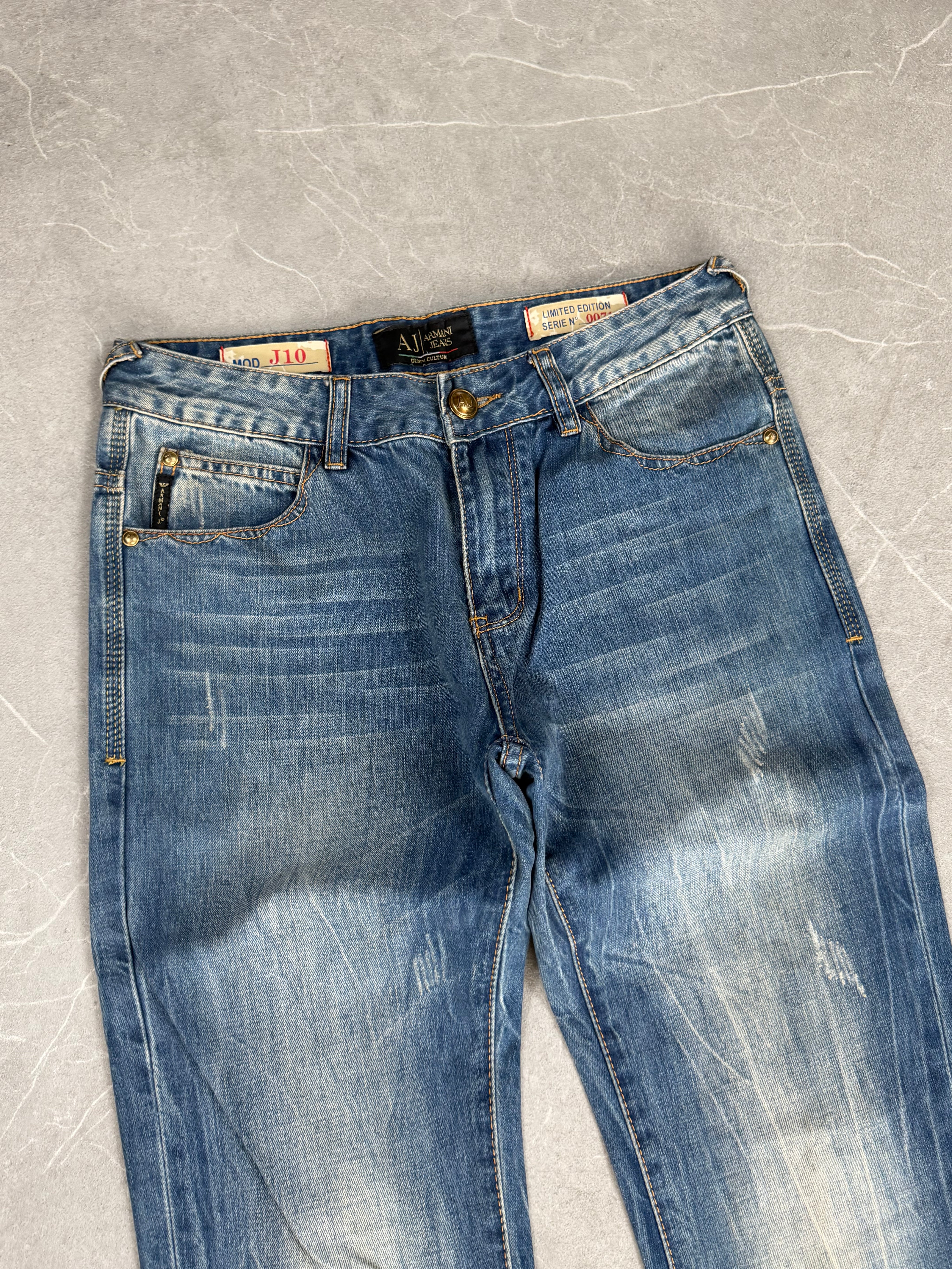 Armani vintage washed Slim Jeans (S)