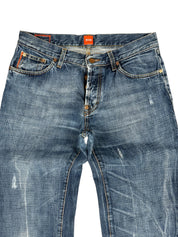 Hugo Boss Washed Bootcut Jeans (S)