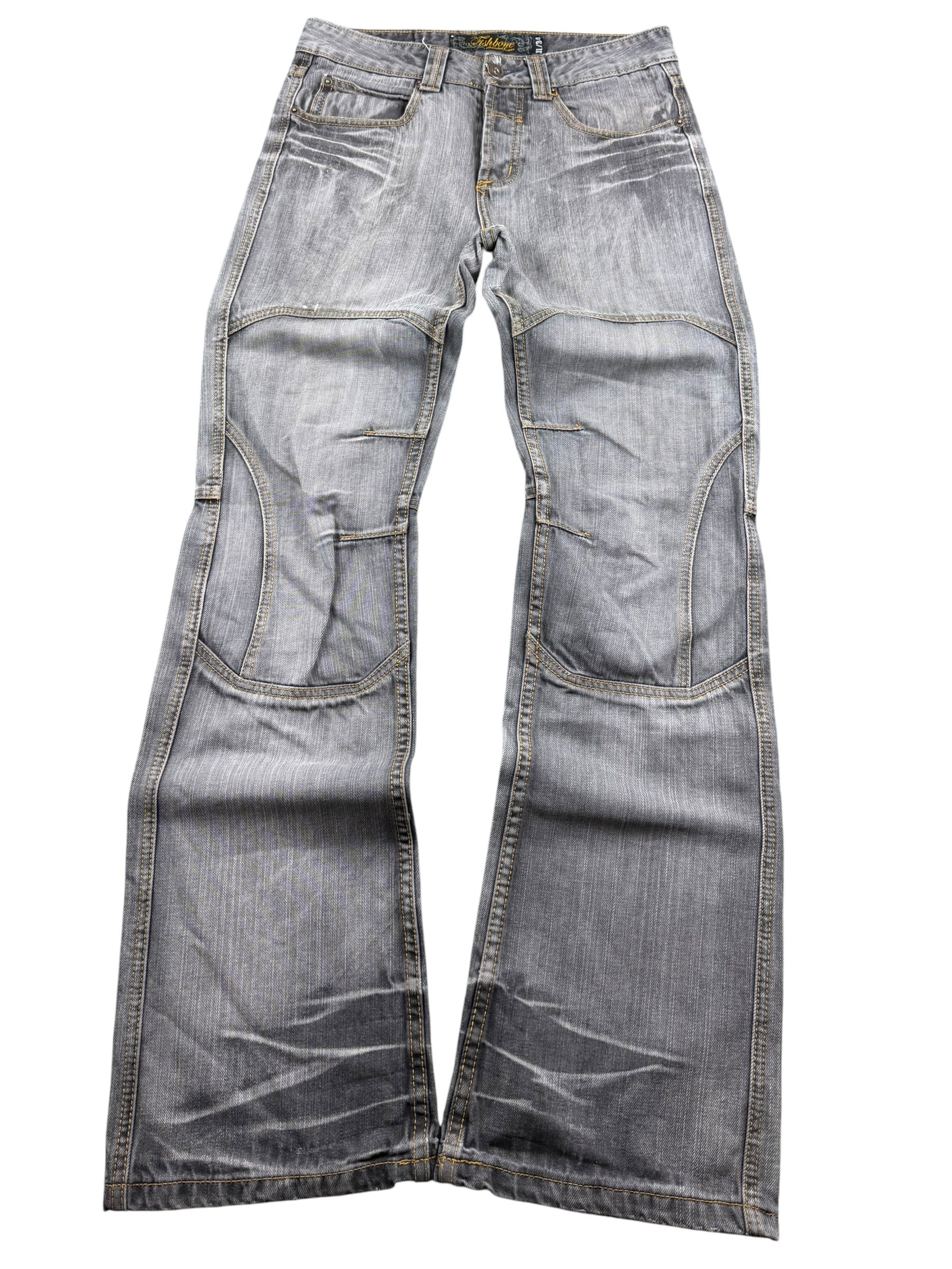 Washed Bootcut Jeans (S)