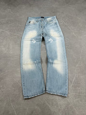 Armani Washed Vintage Logo Jeans (S)