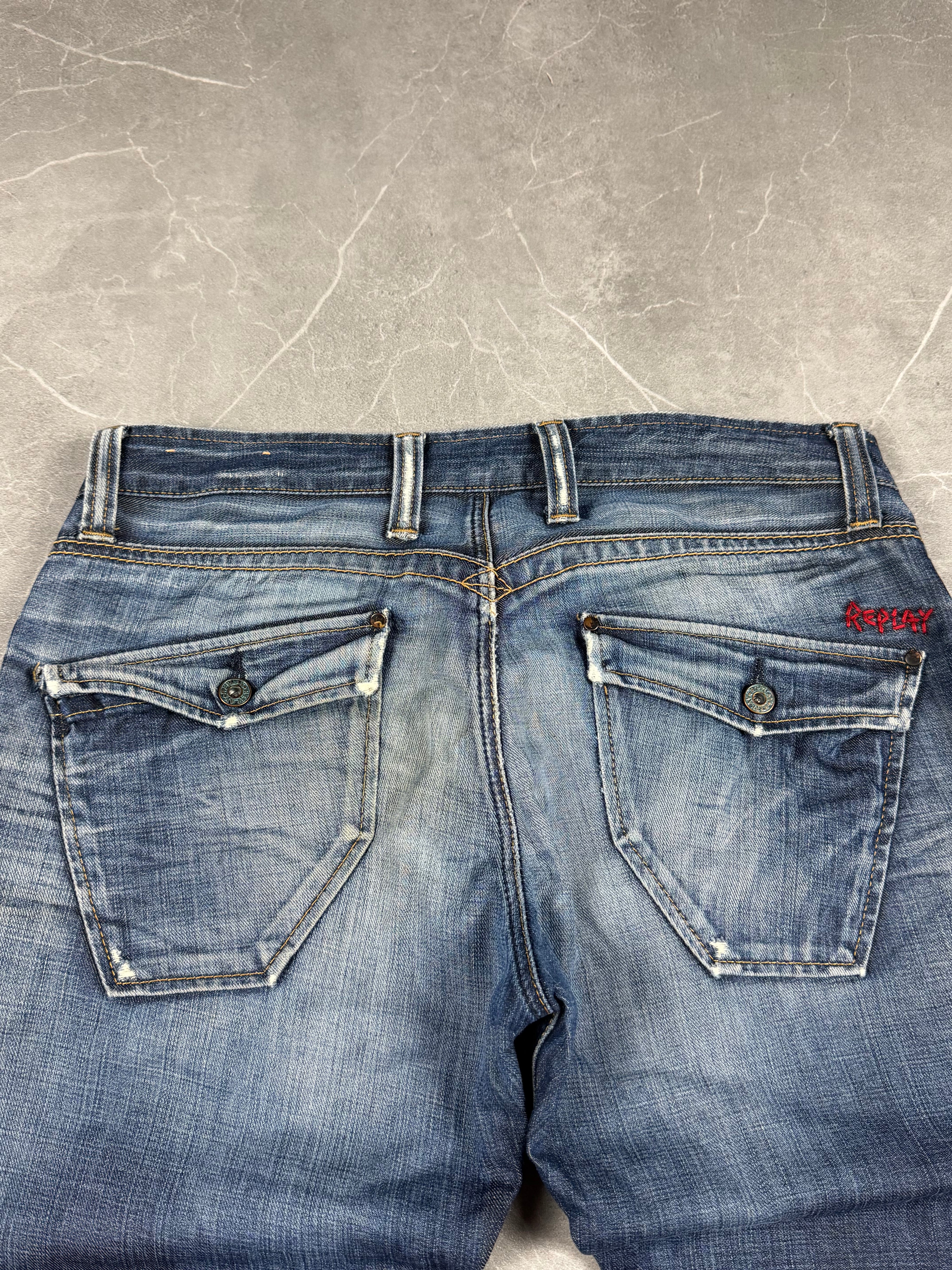 Replay washed Bootcut Jeans (L)
