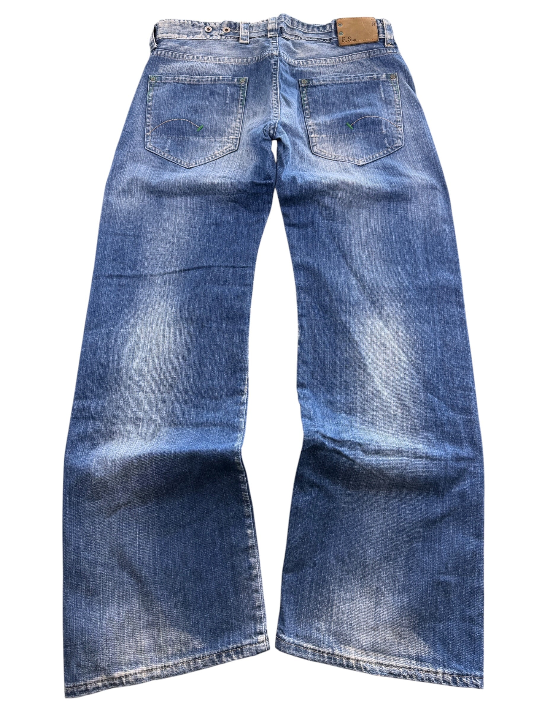Gstar vintage washed Baggy/Bootcut Jeans (L)