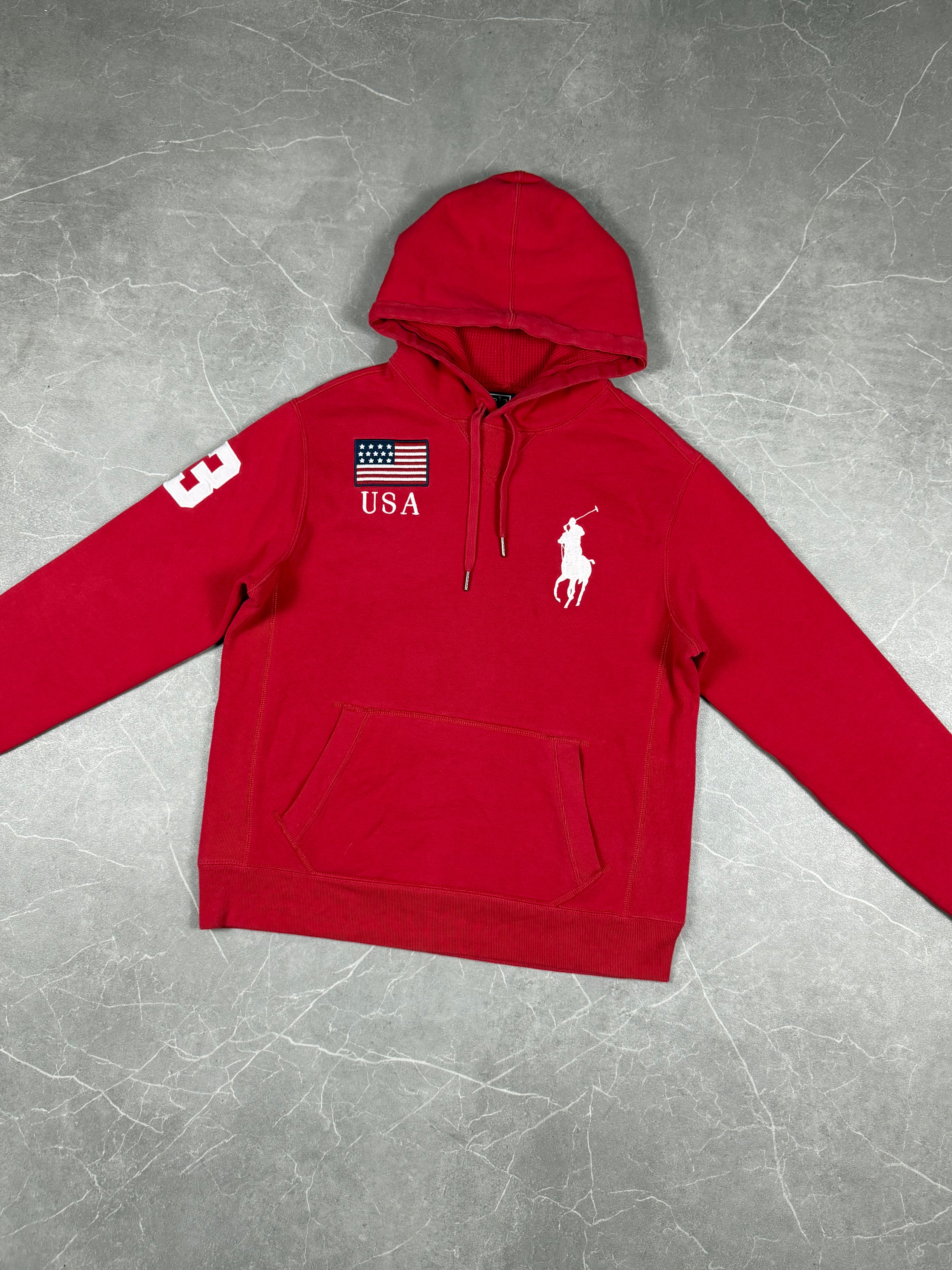 Ralph Lauren Big Pony USA Hoodie (M)