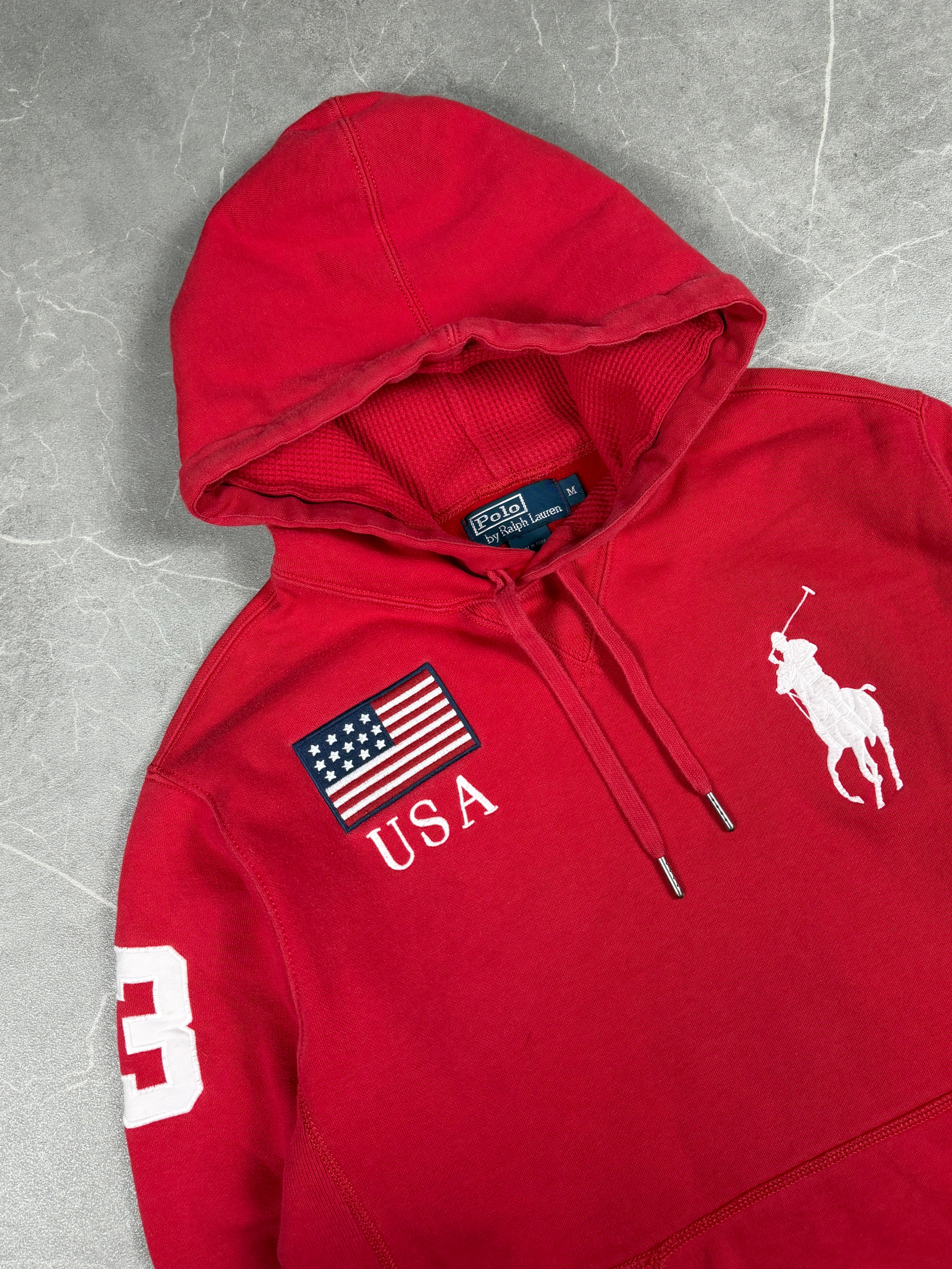 Ralph Lauren Big Pony USA Hoodie (M)