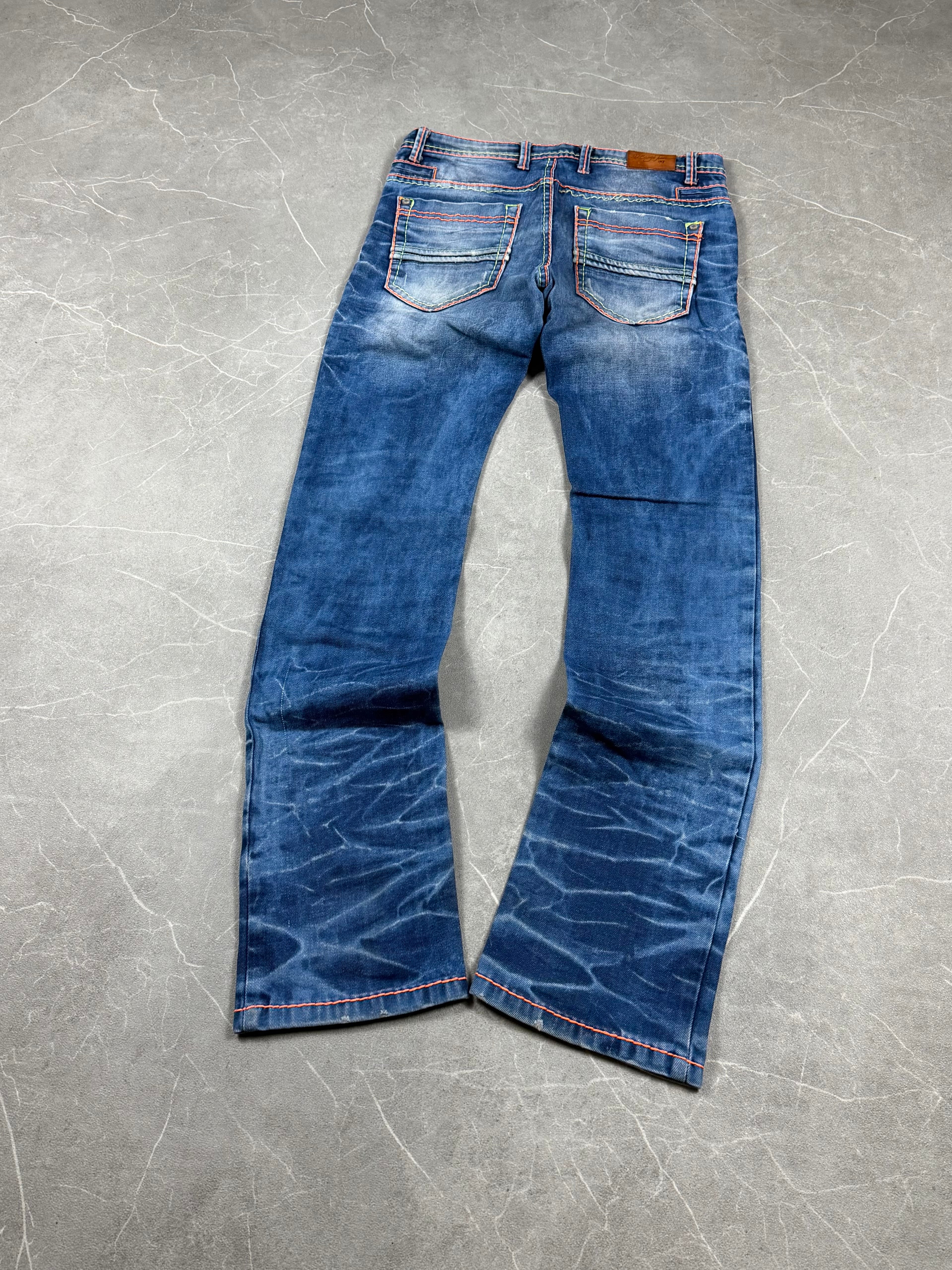 Vintage washed Slim Jeans (S-M)