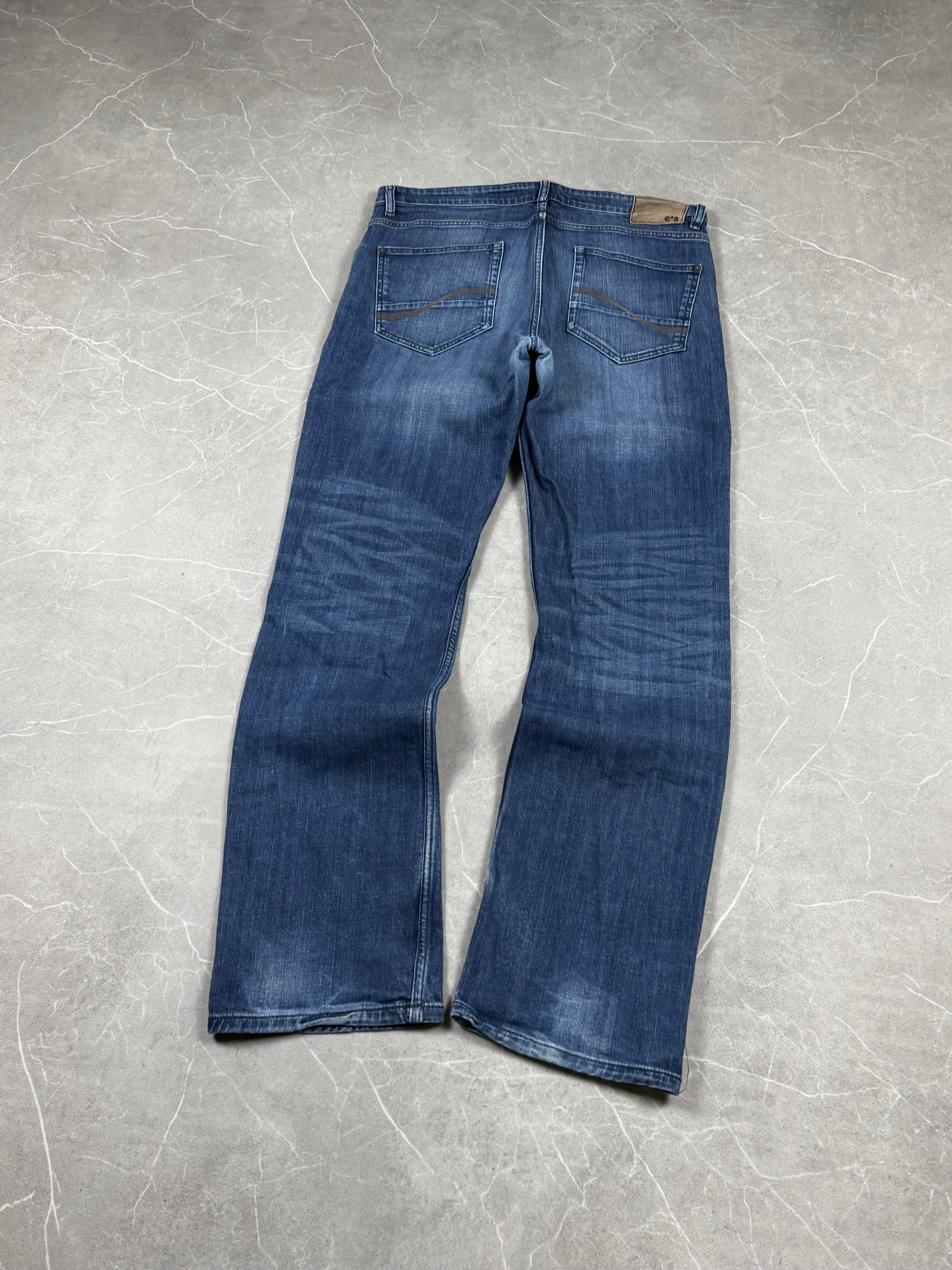 Vintage washed Straight Jeans (S-M)