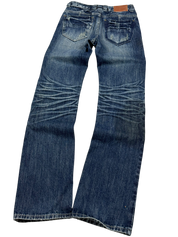 Washed Slim-Fit Jeans (XS-S)