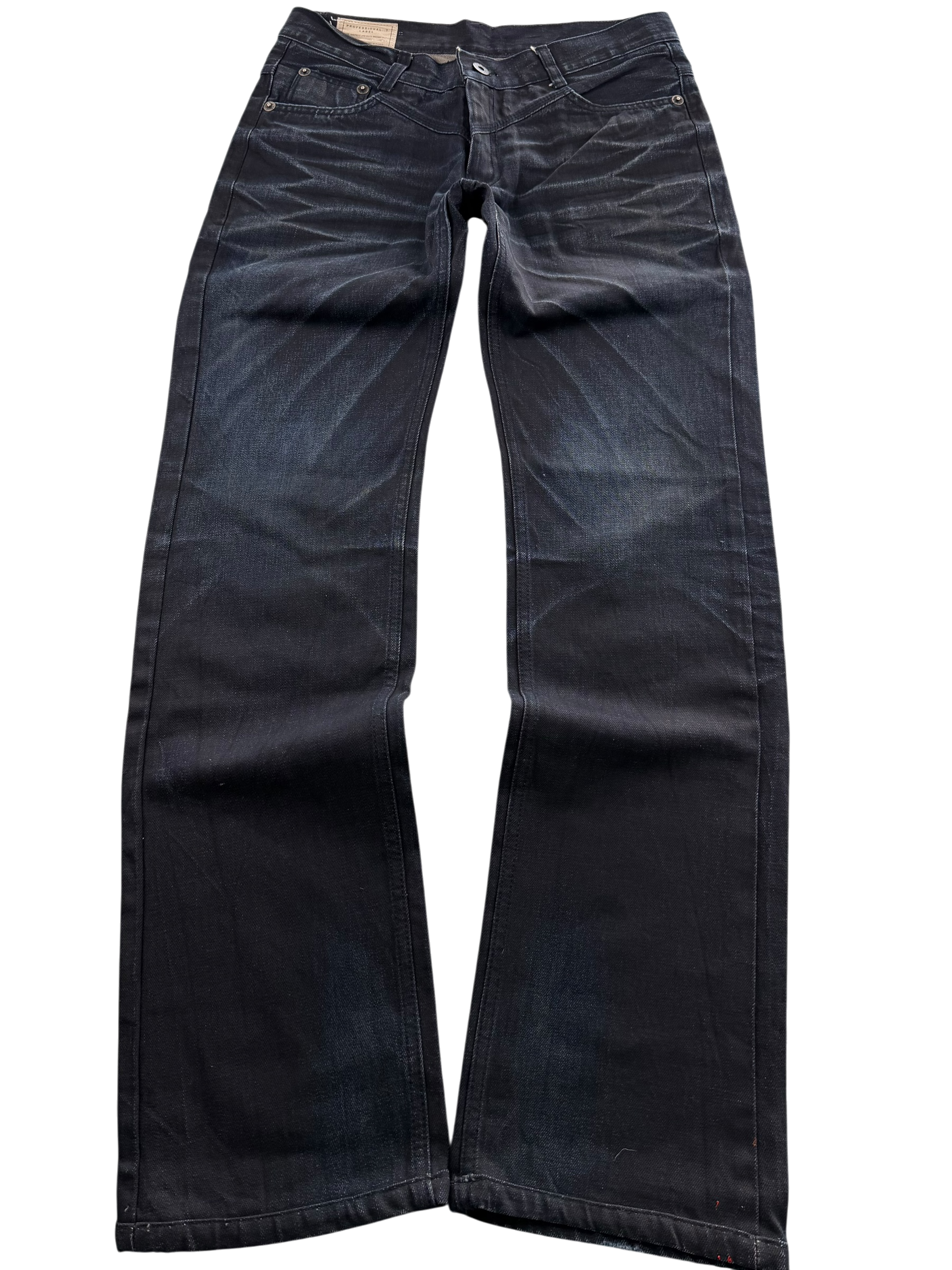 Washed Straightfit Jeans (S)