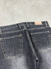 Vintage washed bootcut jeans (M)