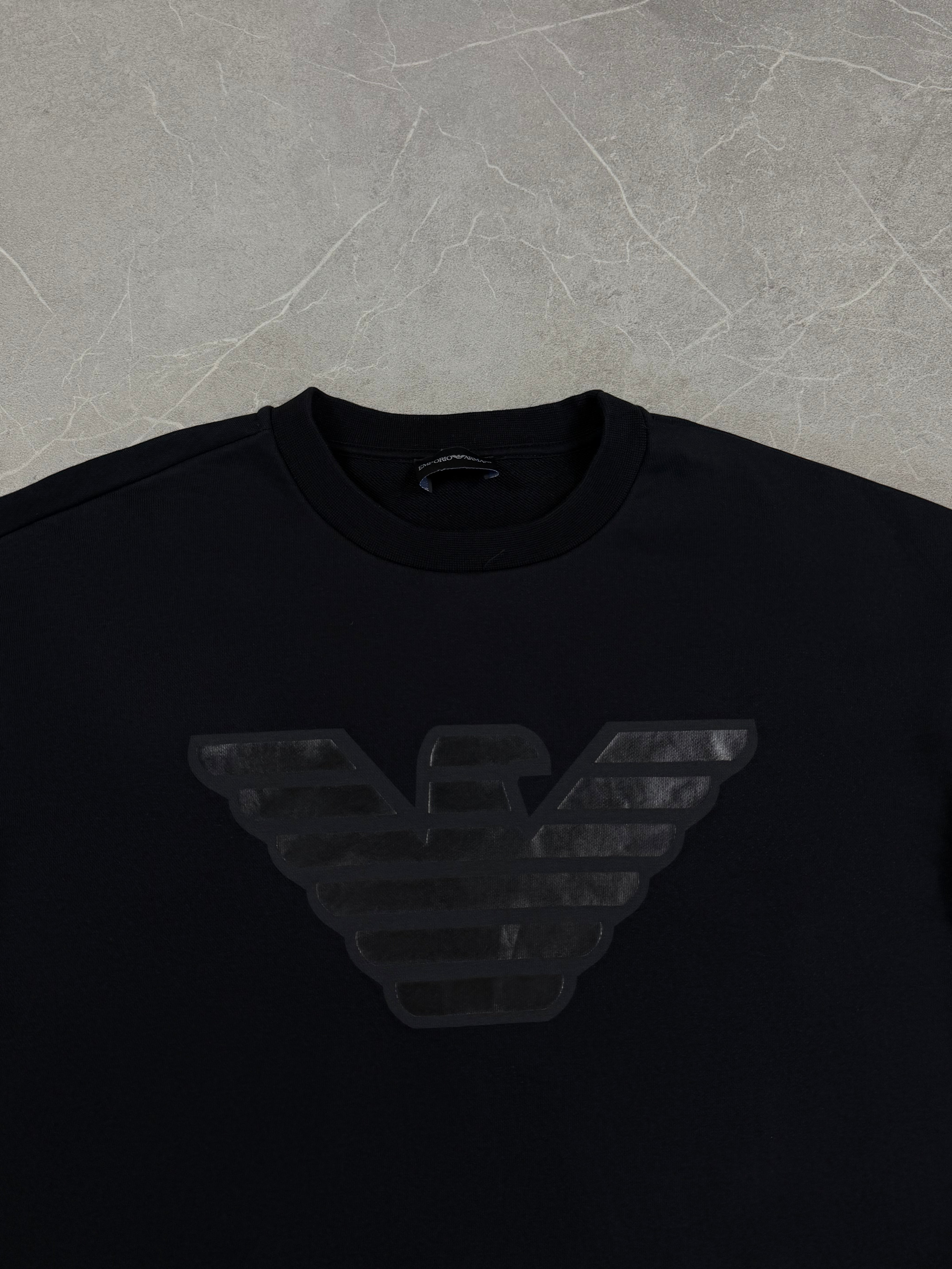 Armani Glossy Logo Sweater (XS)