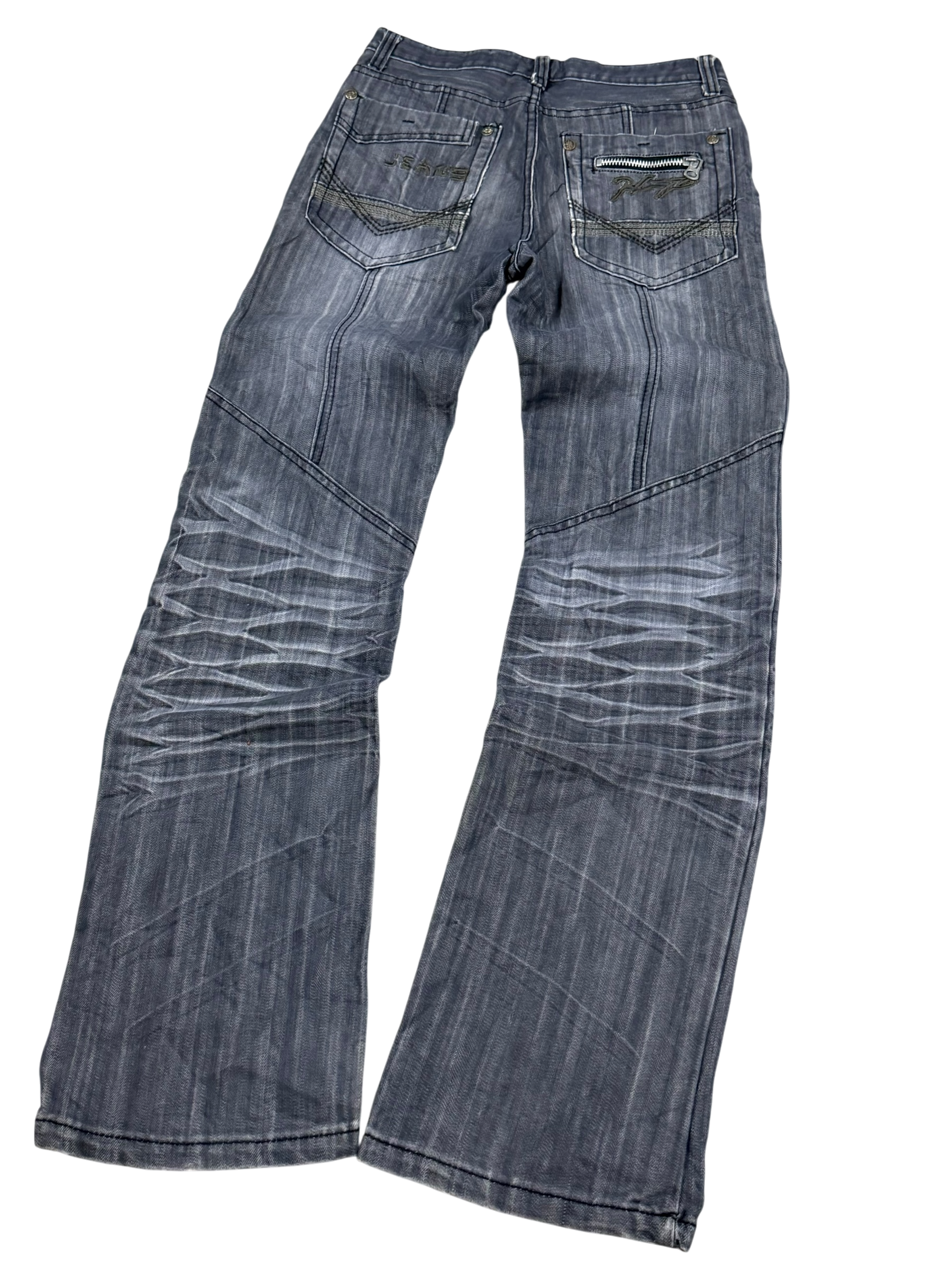 Washed Straightfit Jeans (XS)