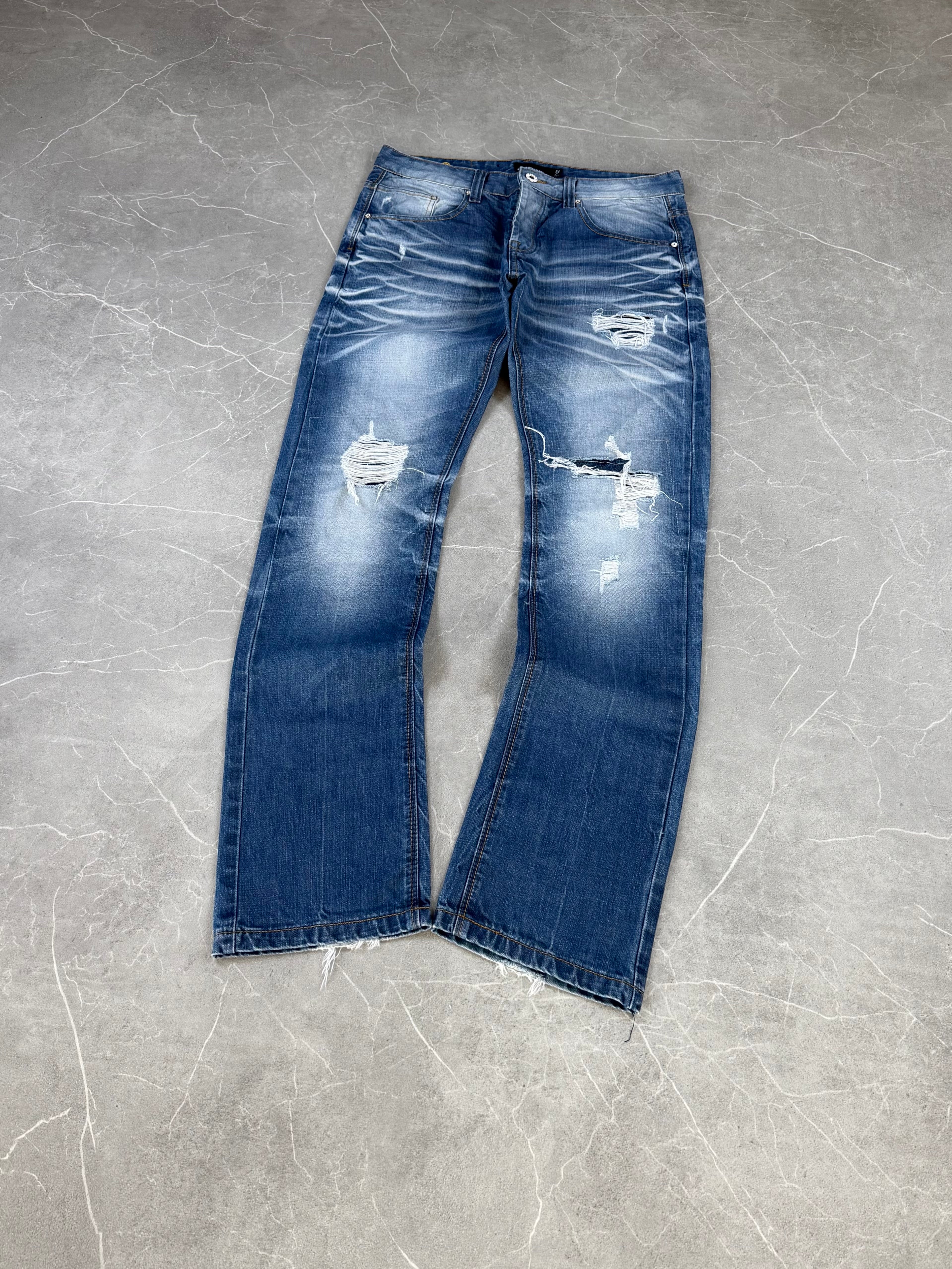 Vintage washed Straight Jeans (M)
