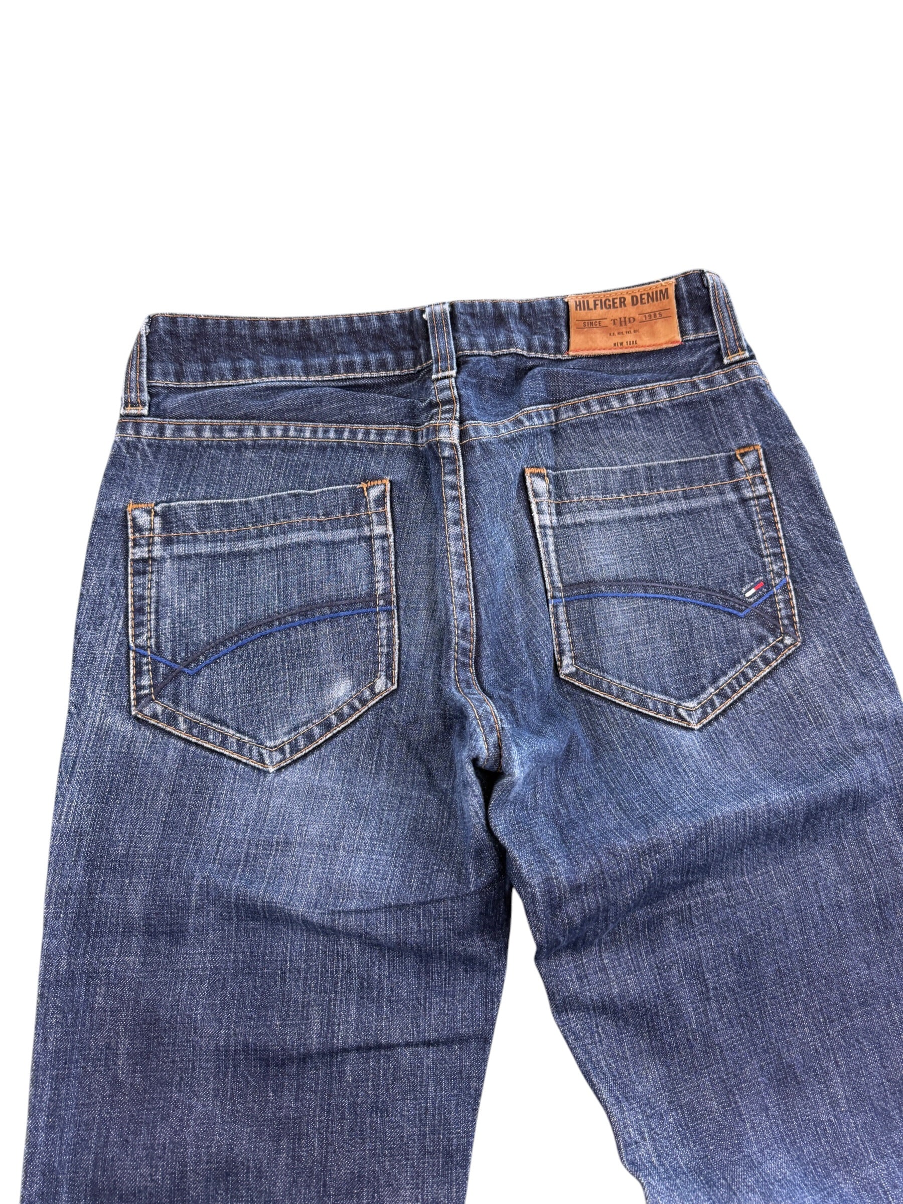 Vintage washed Straight Jeans (S)