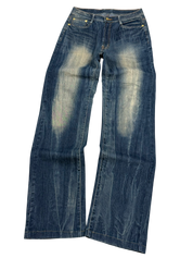 Crazy washed Straightfit Jeans (S-M)