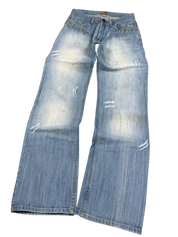 Armani Big Logo Bootcut Jeans (S)