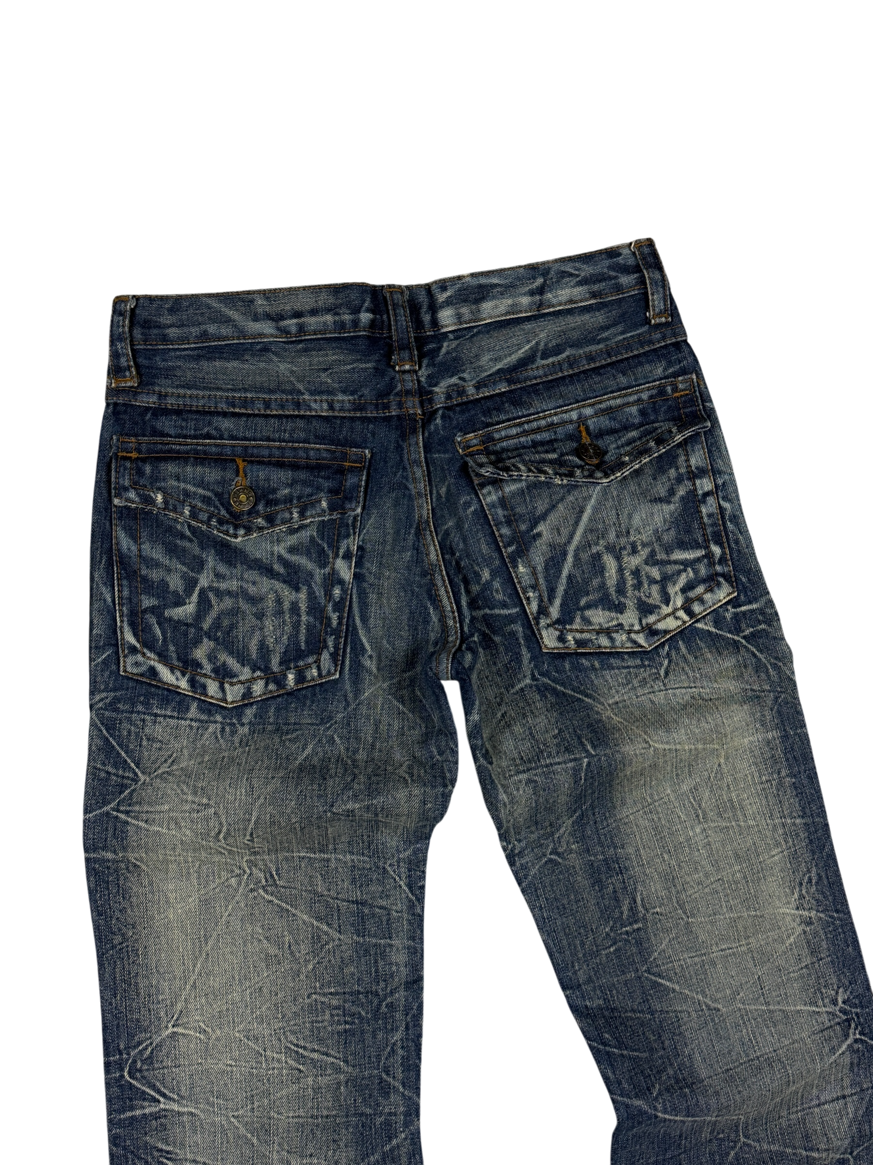 Ultra washed Flared/Bootcut Jeans (XS)