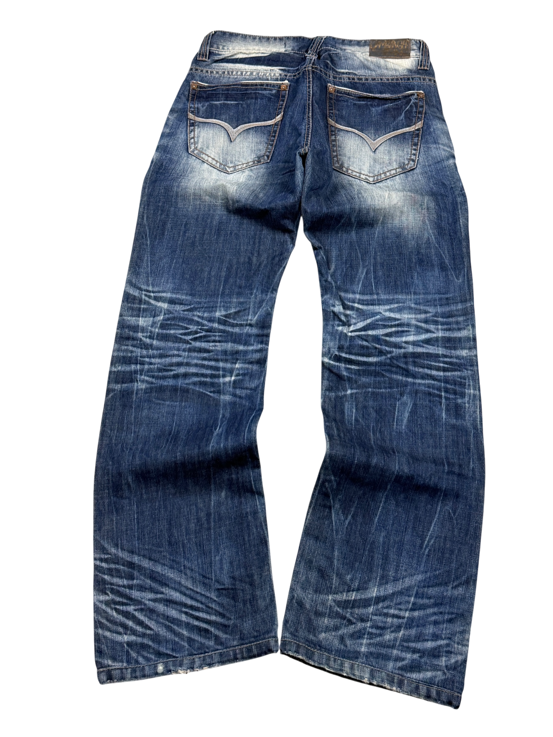 Ultra Washed Bootcut Jeans (S-M)