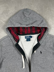 Ralph Lauren Checked Hood Zip (S)
