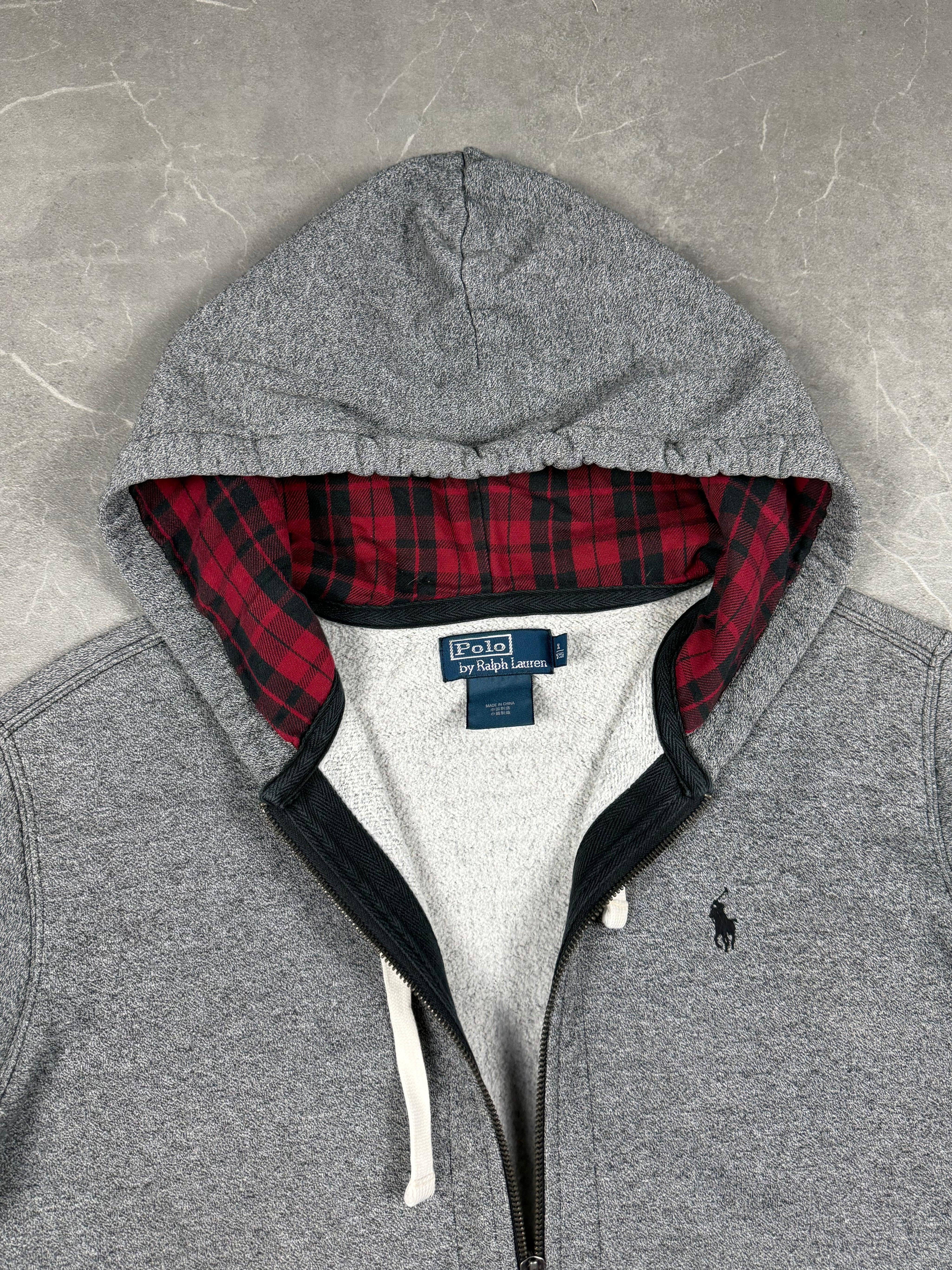 Ralph Lauren Checked Hood Zip (S)
