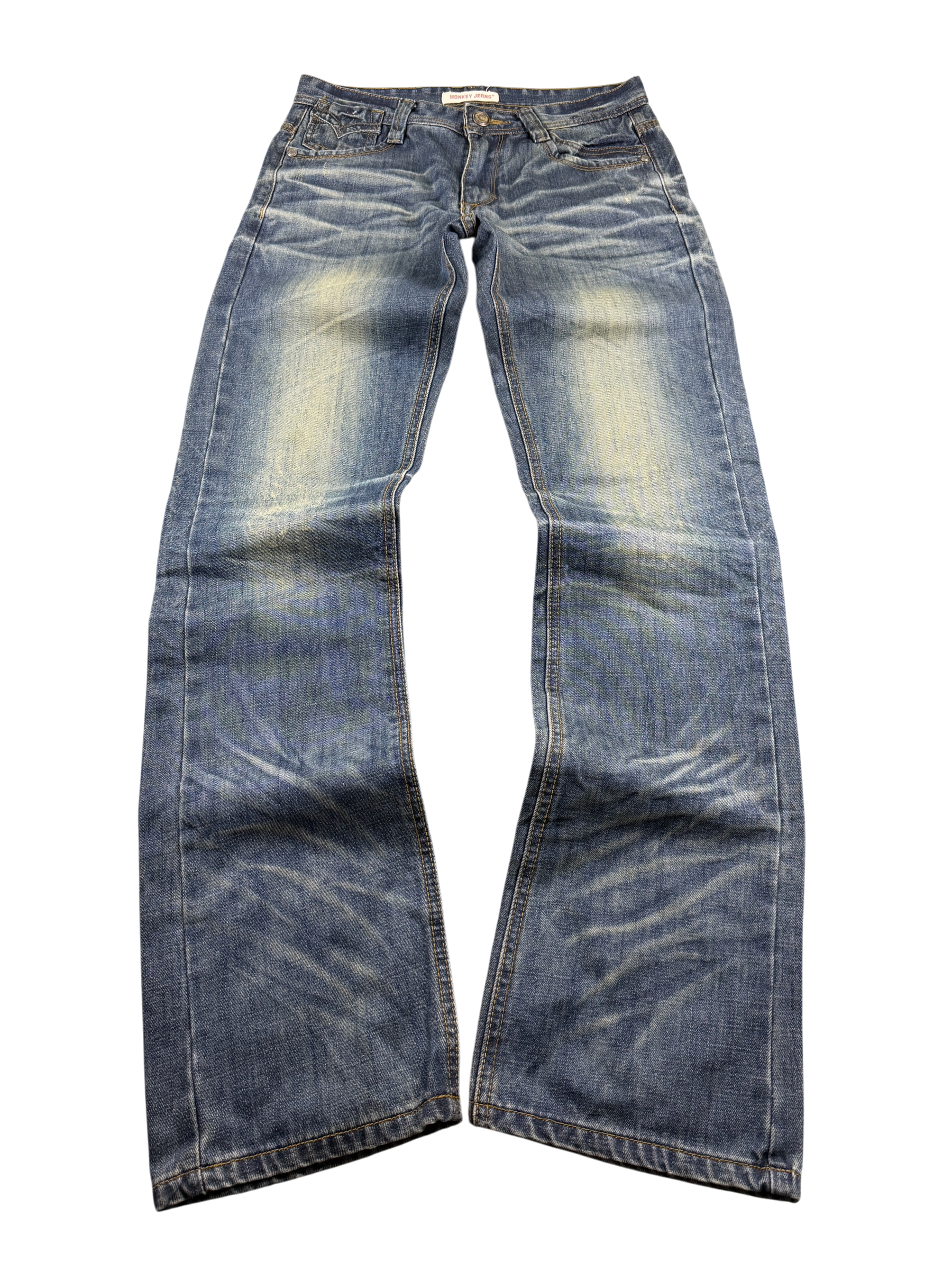 Ultra washed Straight Jeans (S)