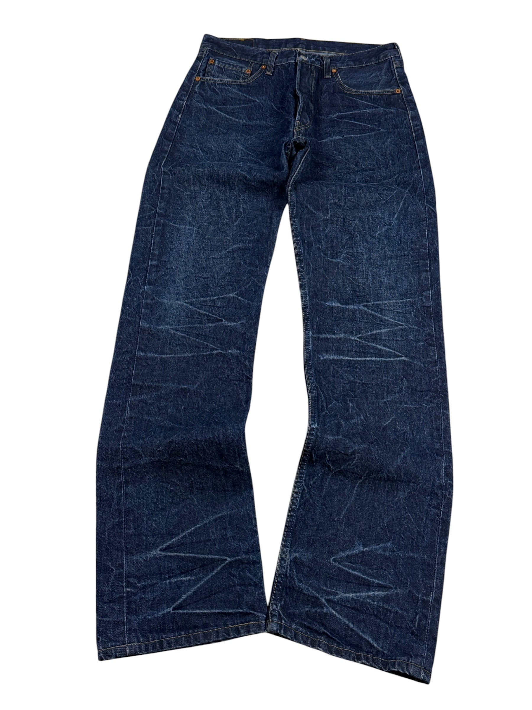Levi's 501 Straight Washed Jeans (M-L)