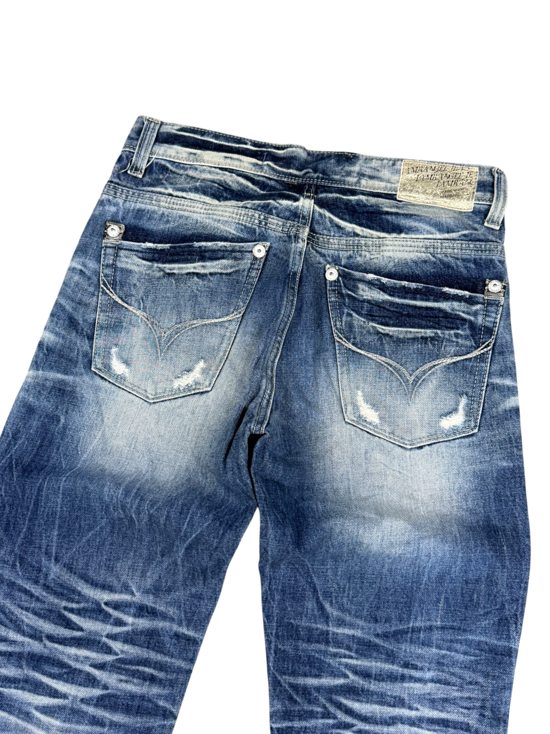 Ultra Washed Straight Jeans (S-M)