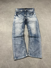 Vintage washed Straight Fit Jeans (S)