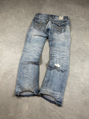 Rock Revival washed Jeans (L)