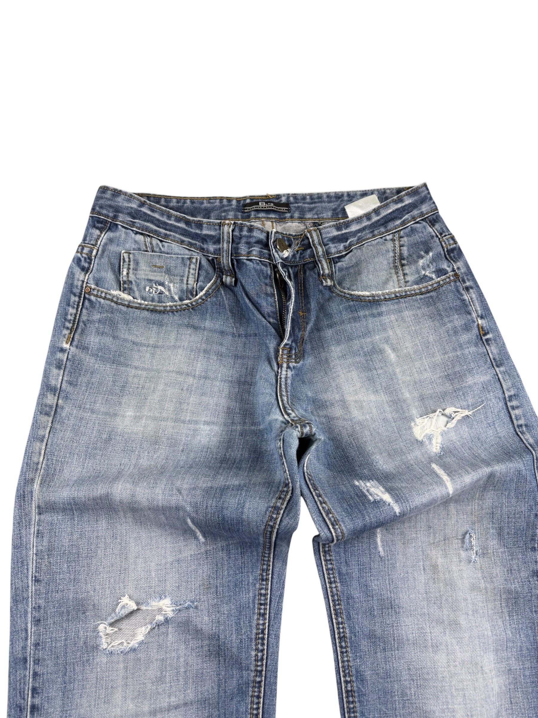 Vintage washed Straight Jeans (XS)