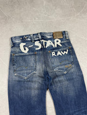 Gstar Big Logo washed Bootcut Jeans (L-XL)