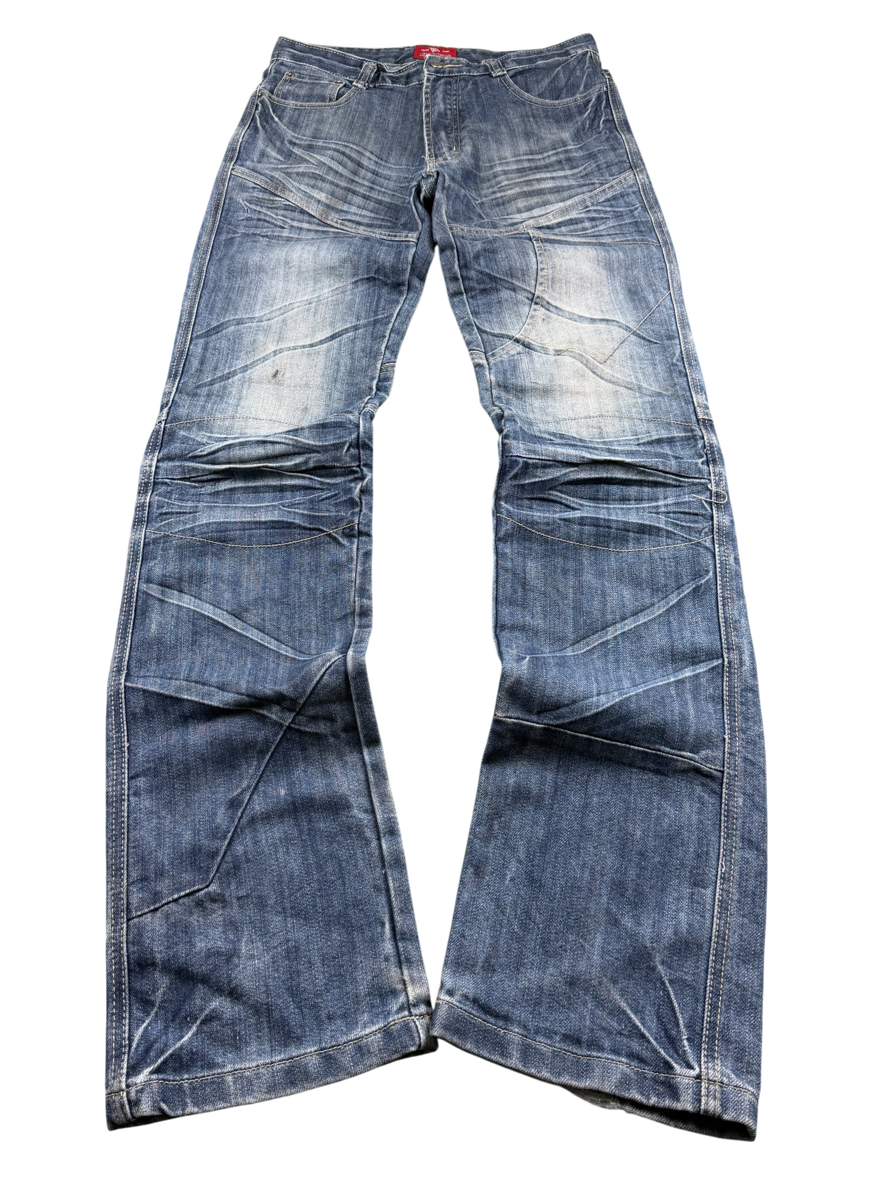 Crazy washed Slim Jeans (S)