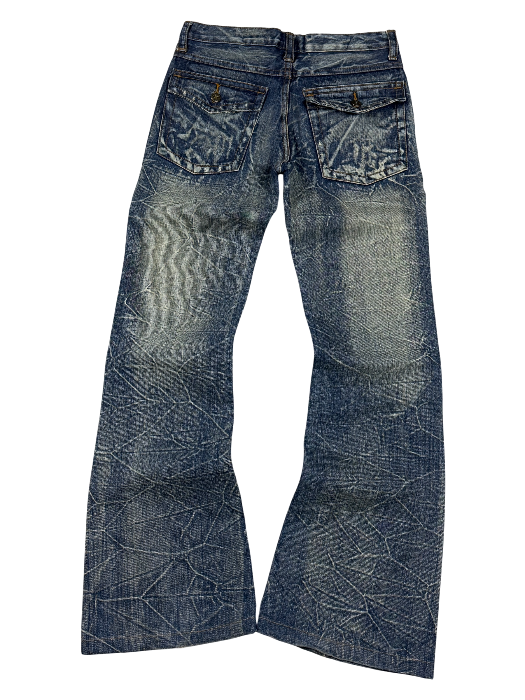 Ultra washed Flared/Bootcut Jeans (XS)