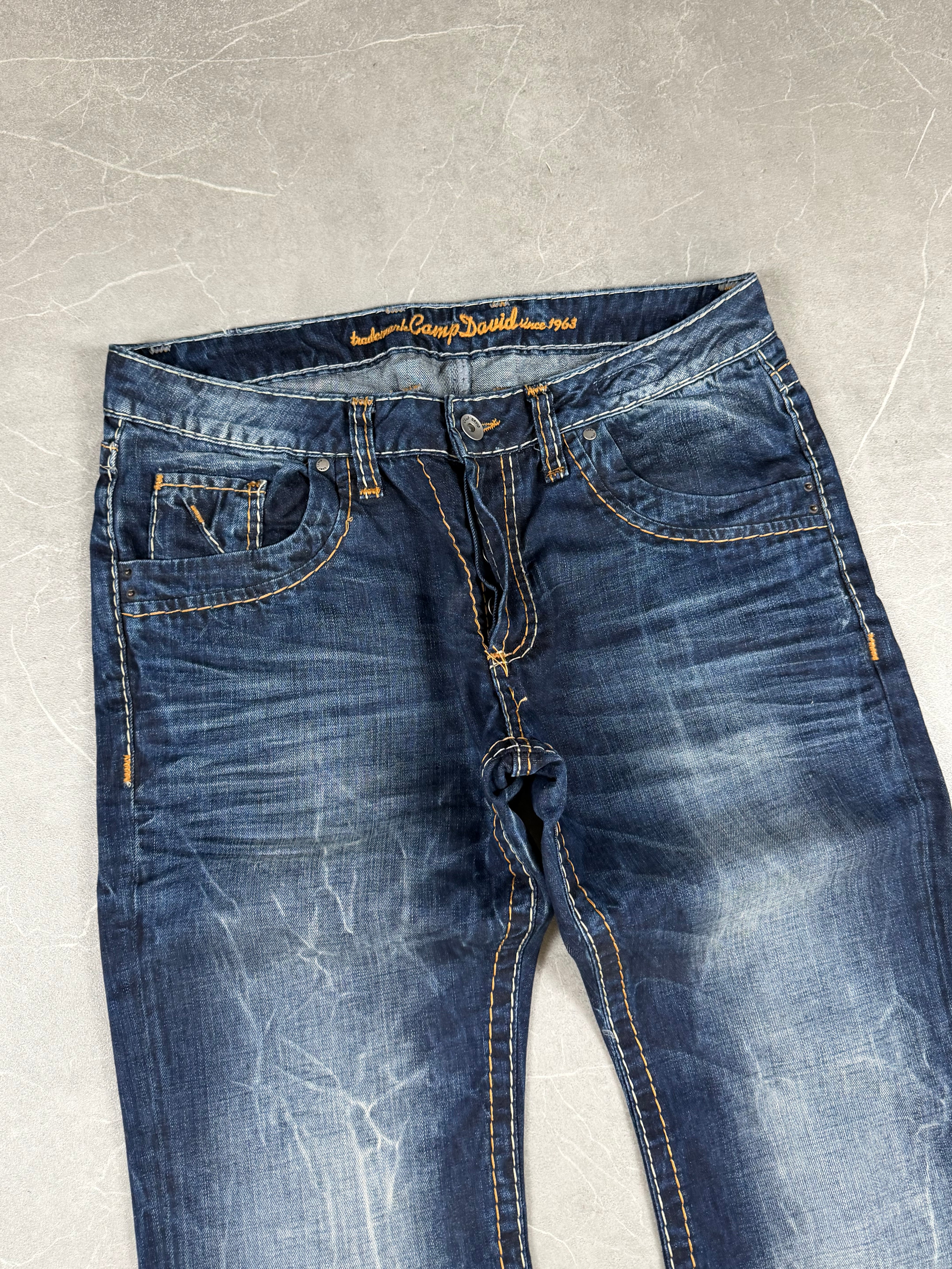 Camp David vintage washed Bootcut Jeans (L)