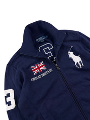 Ralph Lauren Big Pony Great Britain Zip Jacke (S)