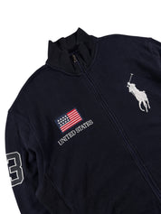 Ralph Lauren Big Pony USA Zip Jacke (L)