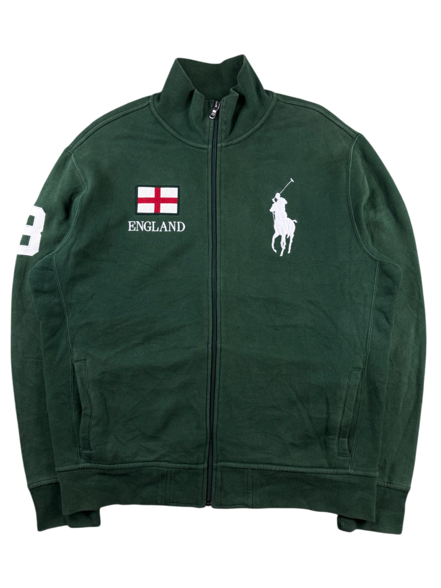 Ralph Lauren England Big Pony Zip Jacke (L)