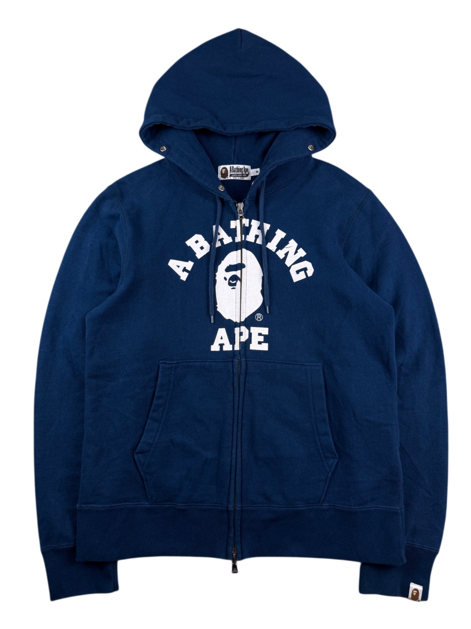 Bape Collage Ape Head Zip Hoodie (M)