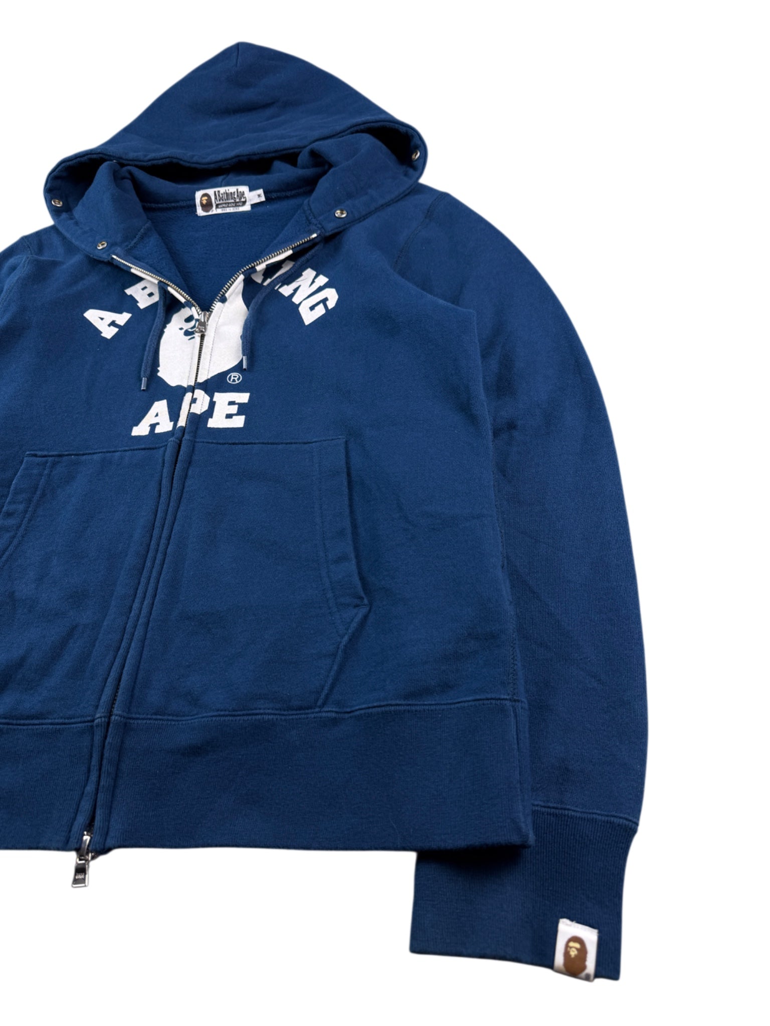 Bape Collage Ape Head Zip Hoodie (M)