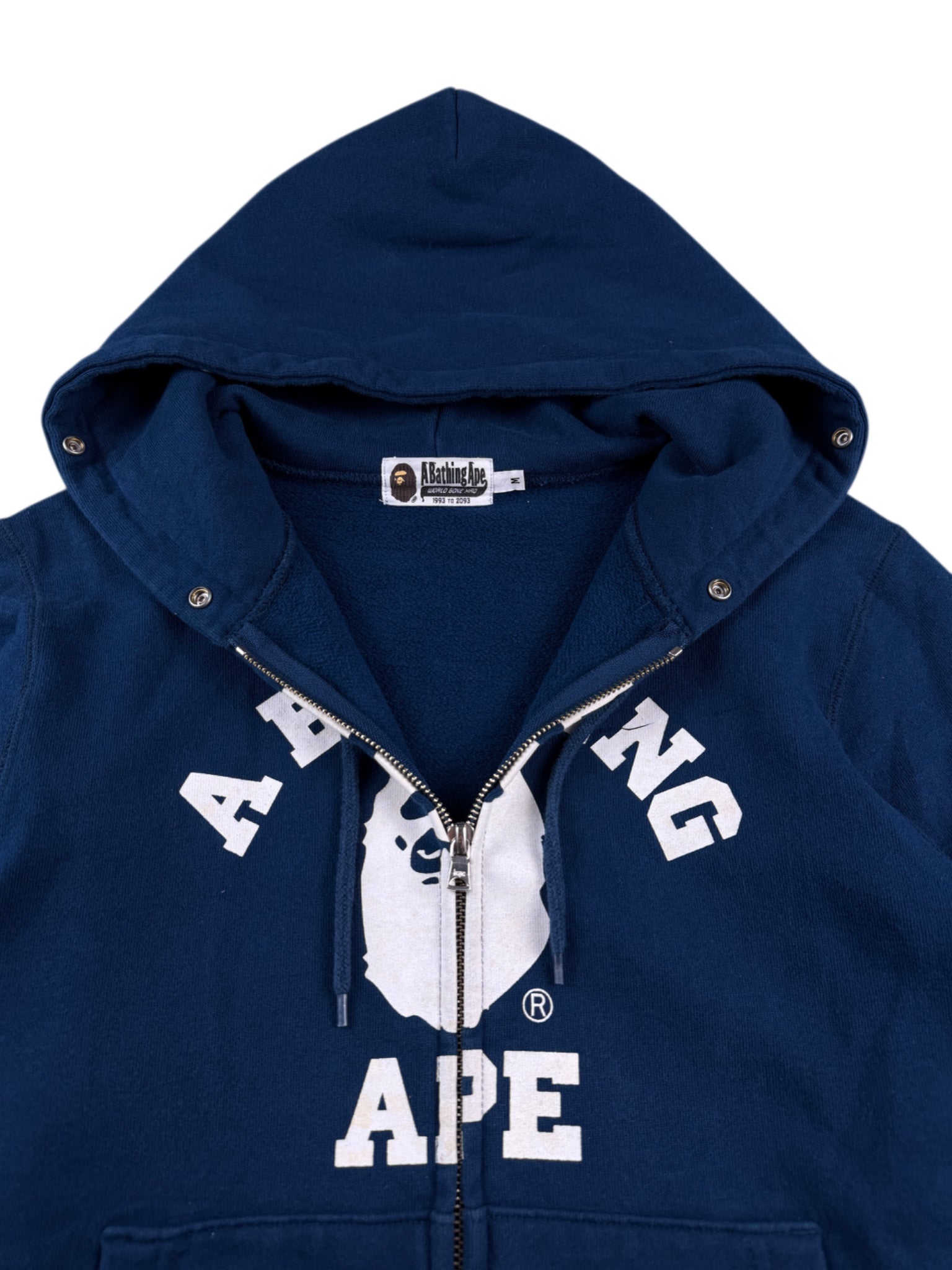 Bape Collage Ape Head Zip Hoodie (M)