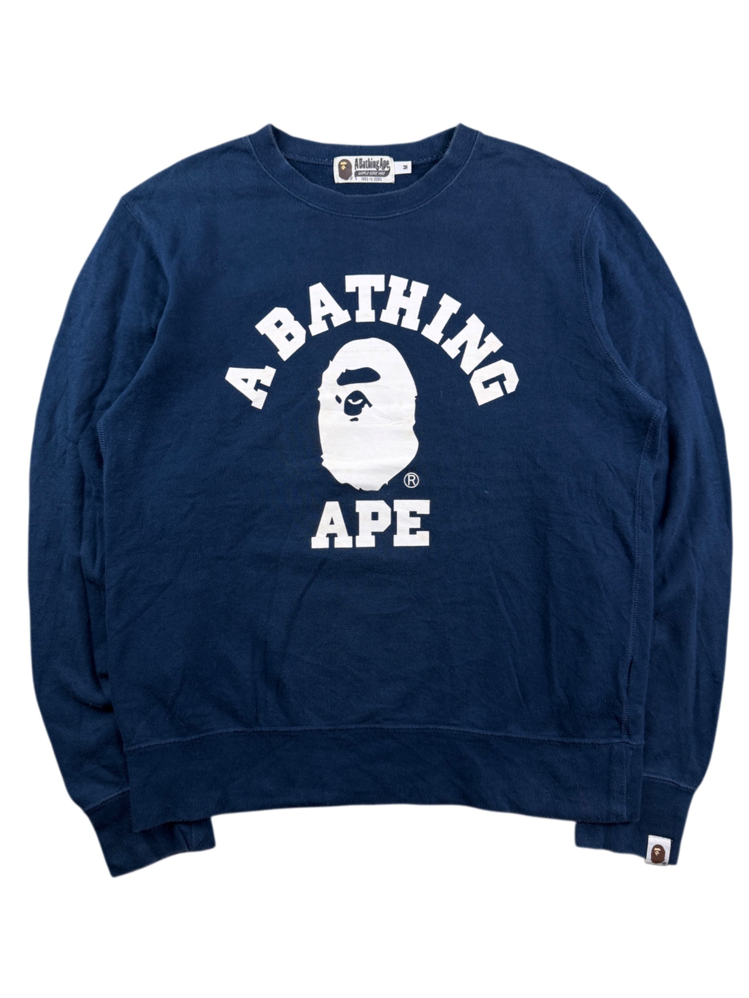 Bape Collage Ape Head Sweatshirt (S)