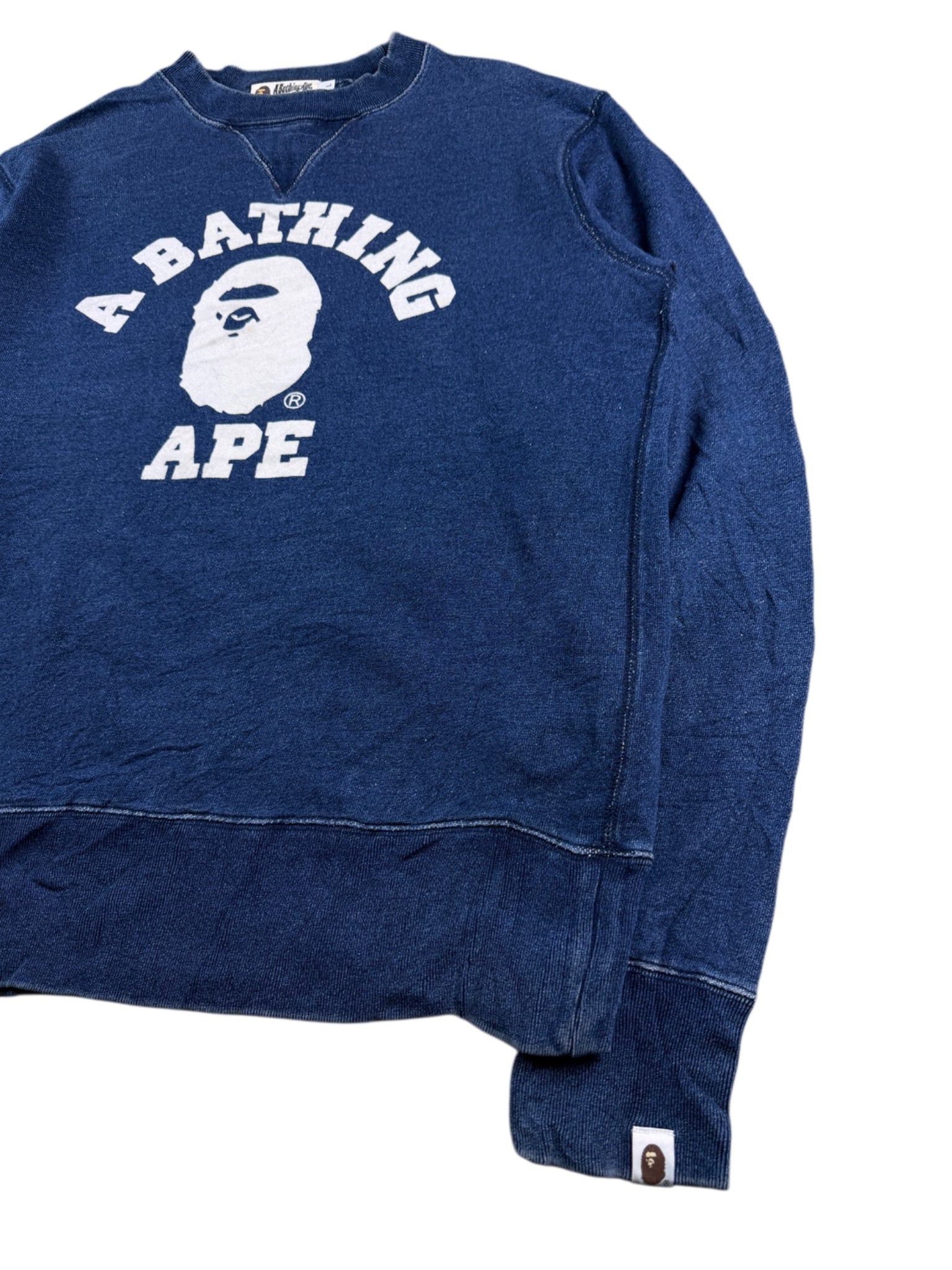 Bape Collage Ape Head Sweater (L)