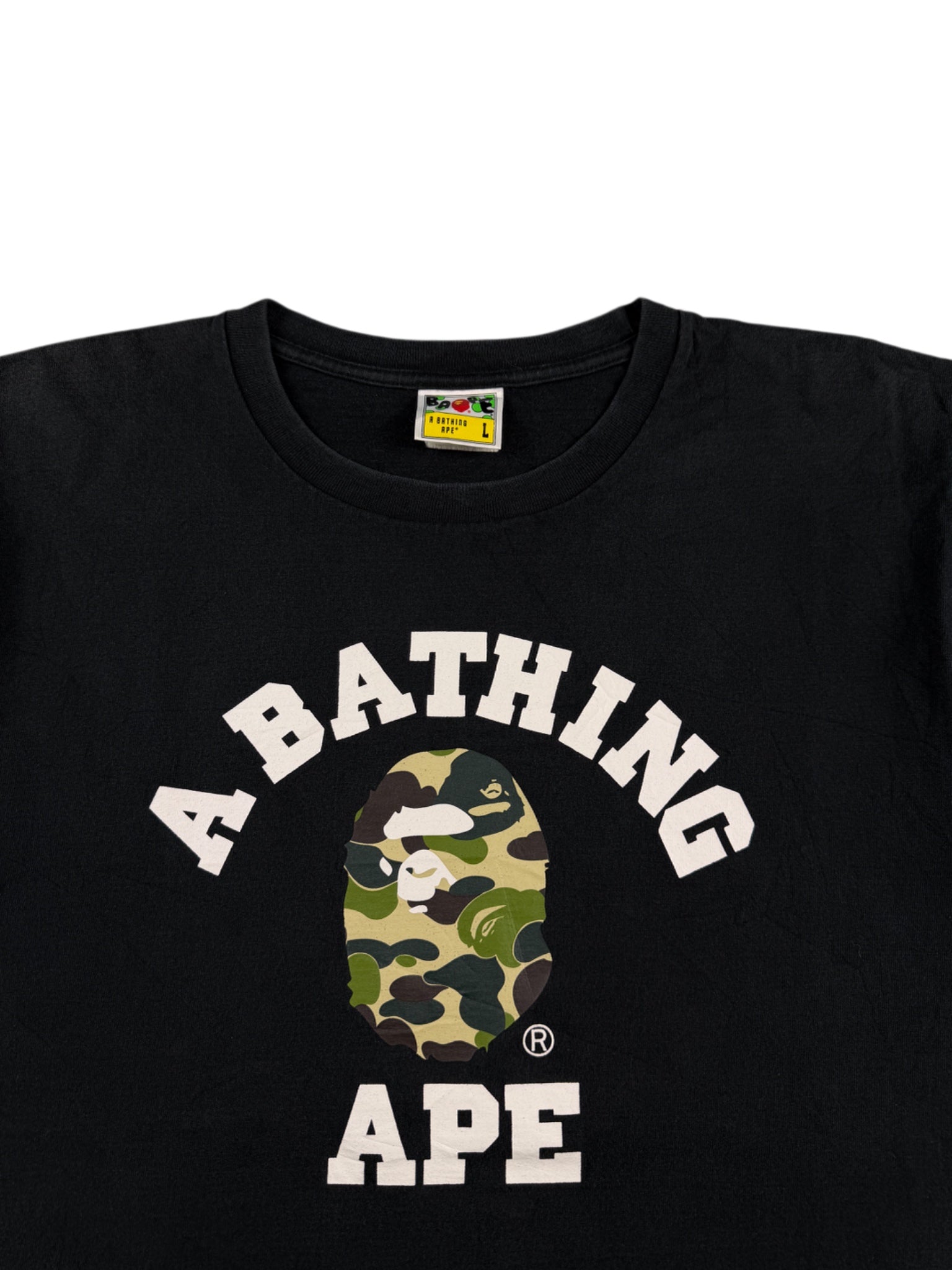 Bape Callege Logo T-Shirt (L)