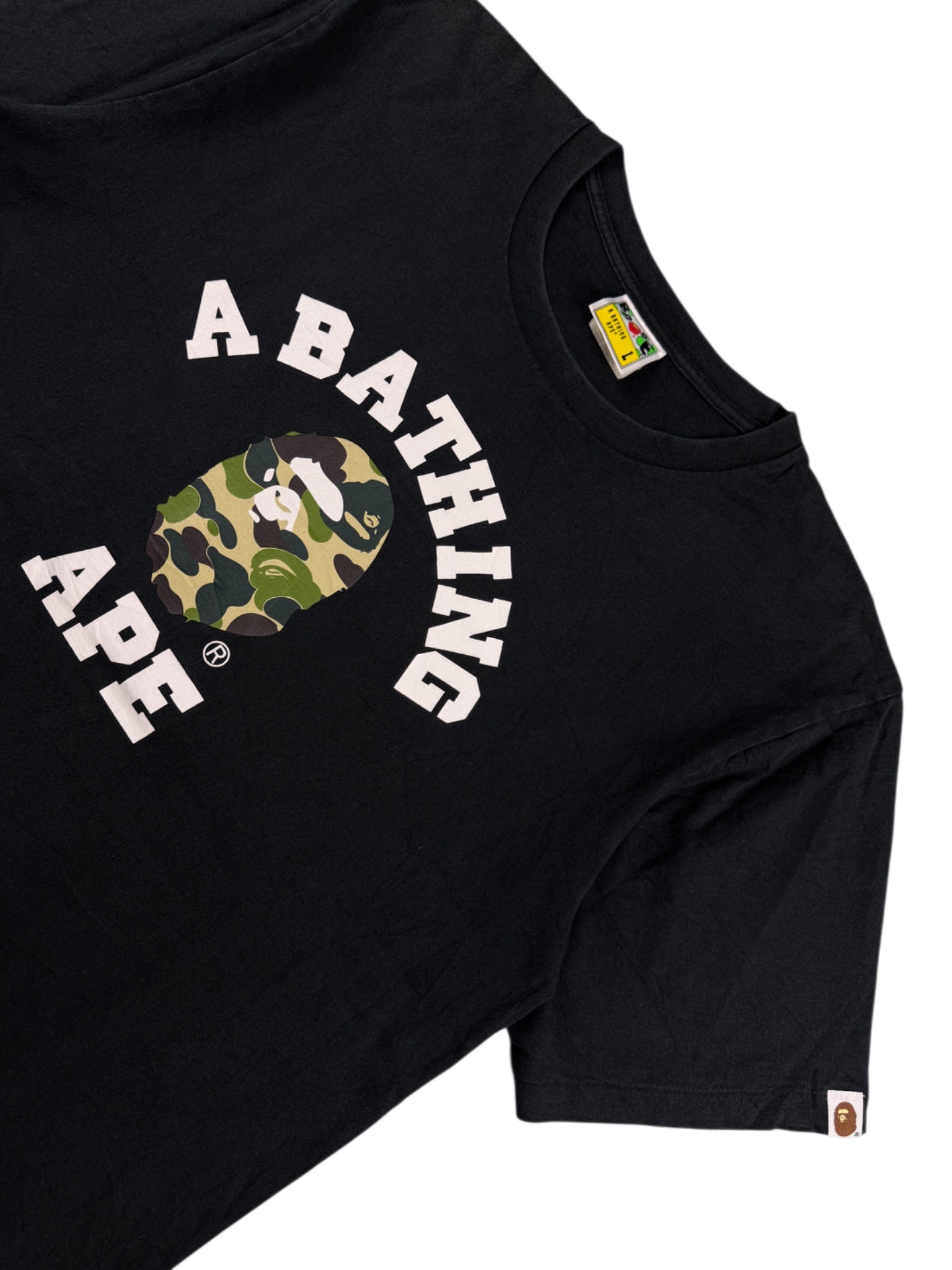 Bape Callege Logo T-Shirt (L)