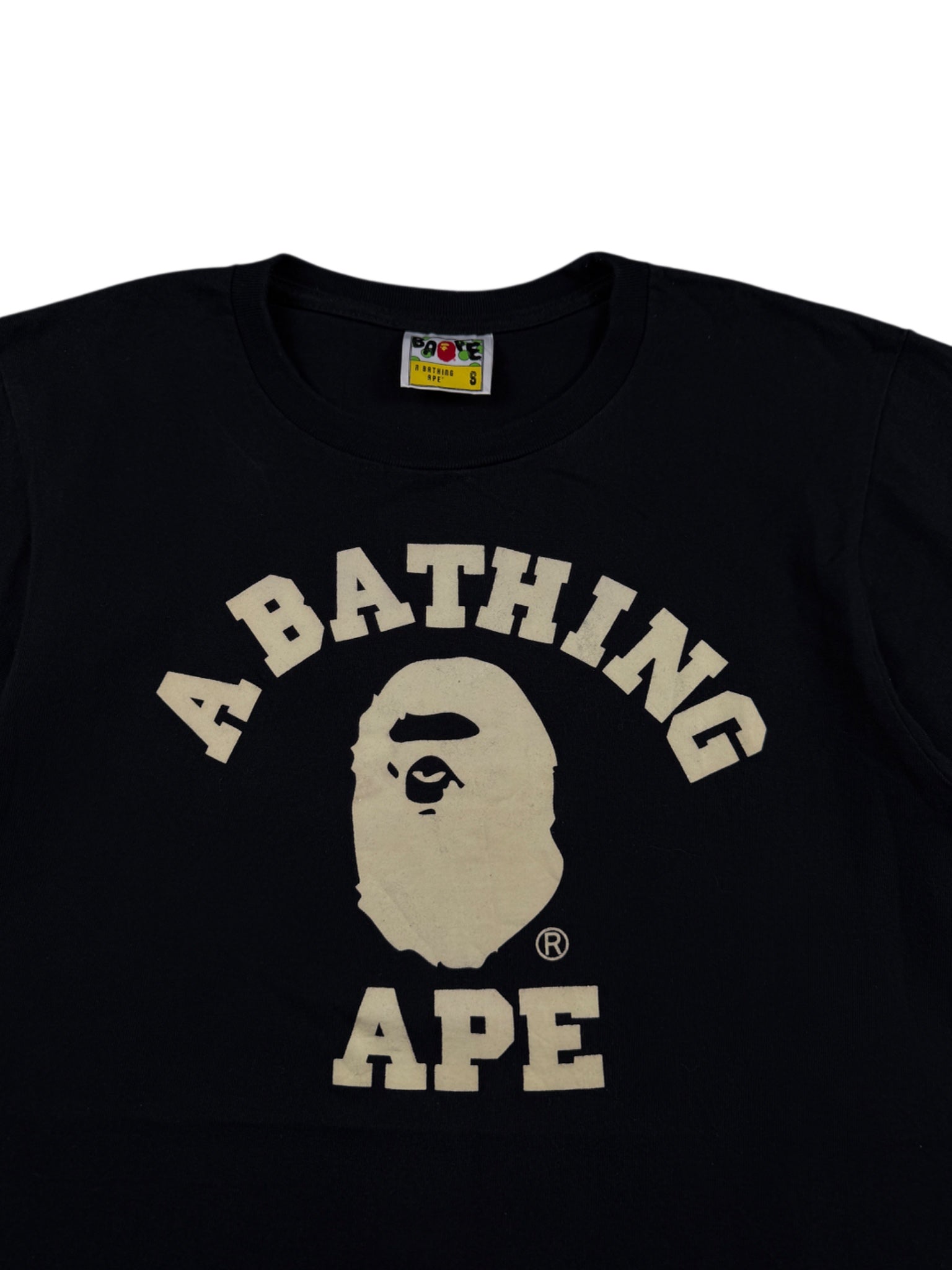 Bape *GLOW in the Dark* College Logo T-Shirt (S)