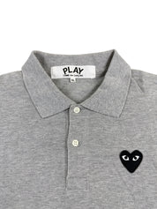 Comme Des Garçons PLAY Black Heart Poloshirt (XL)
