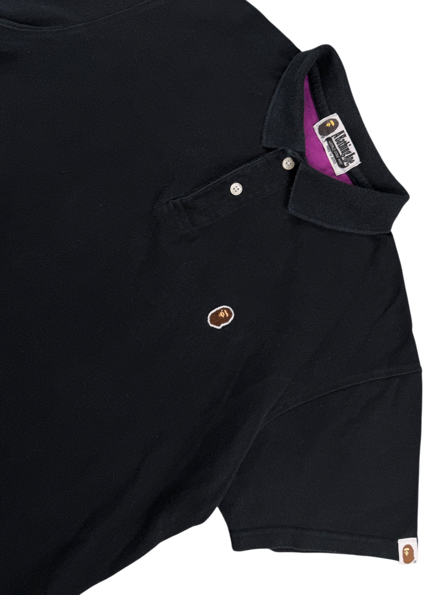 Bape Camo Back Poloshirt (S-M)