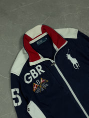 Rare Ralph Lauren Big Pony ENGLAND Zipper (M)